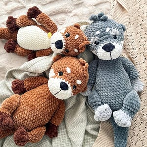 Crochet Pattern Otter – Amigurumi PDF – Crochet Pattern Otter Emerson DE/EN – *Low Sew*