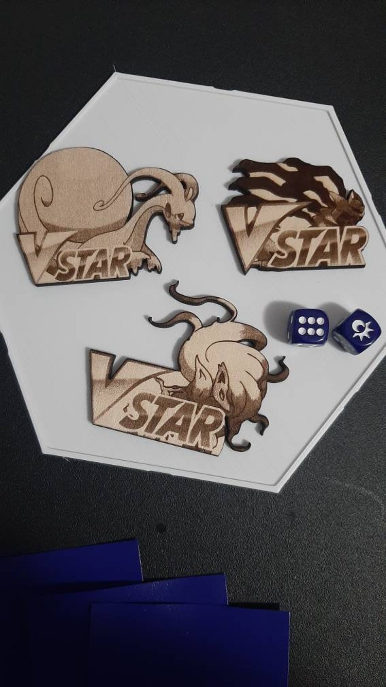 Lasercut Vstar Markers Etsy