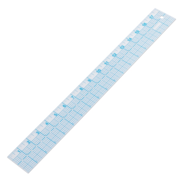 See-Thru Accurate Positioning and Marking Sewing Clear Ruler 2 x 18 inch