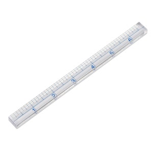 See Thru Super Seamer Clear Ruler 6-3/4 Inches