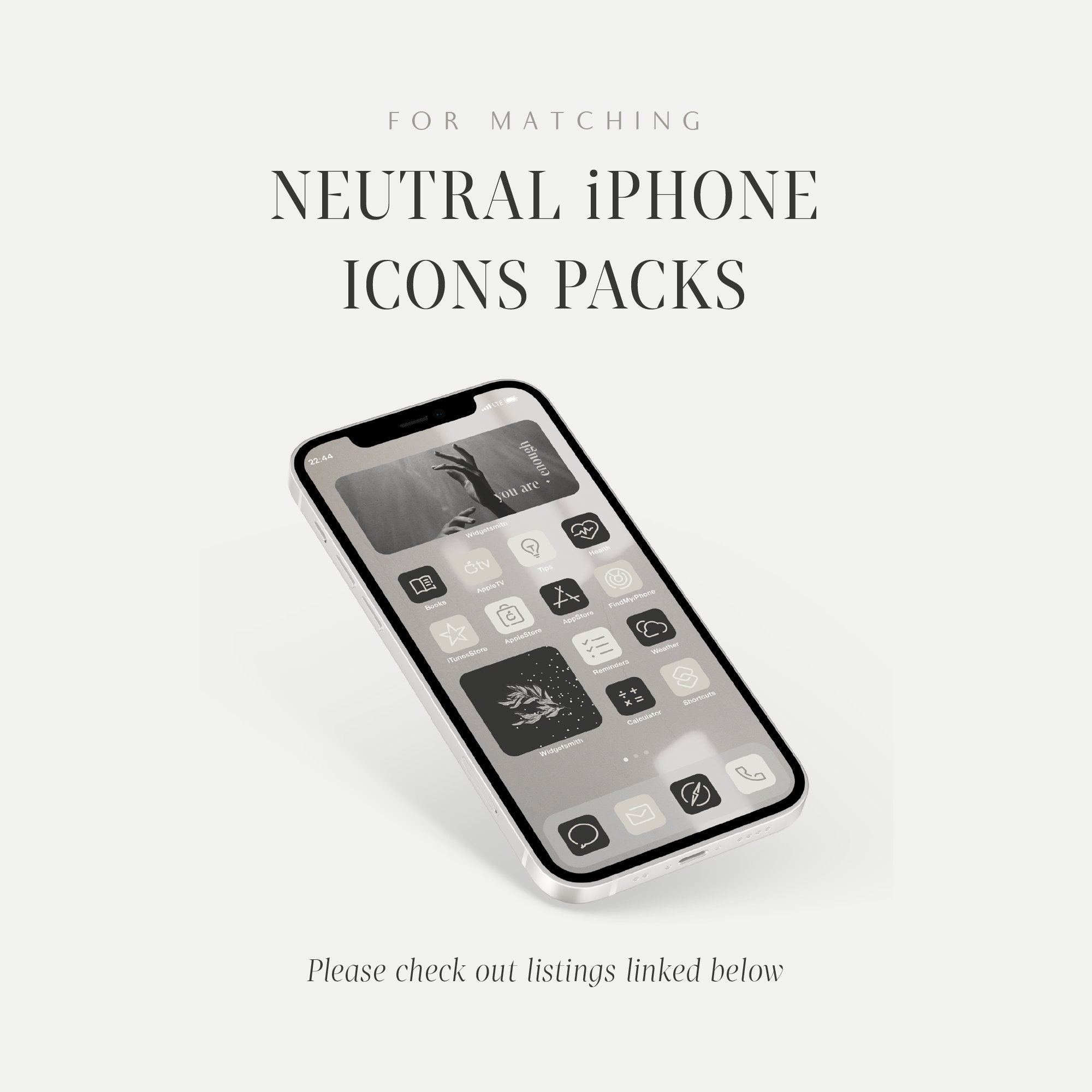 20 iPhone Wallpapers. Minimalist Home Screen Backgrounds. Neutral