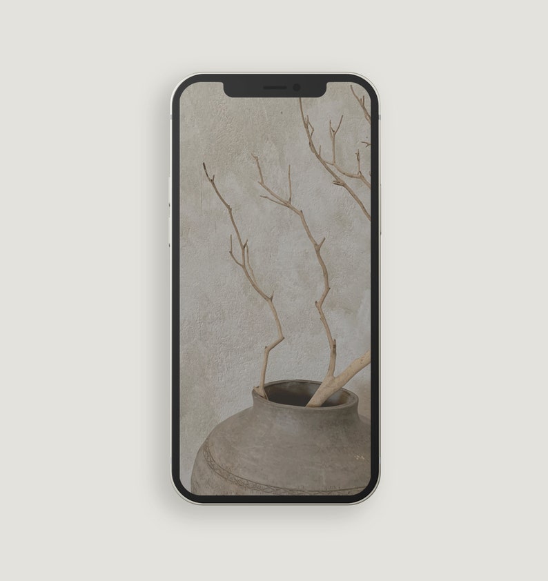 20 iPhone Wallpapers. Minimalist Home Screen Backgrounds. - Etsy