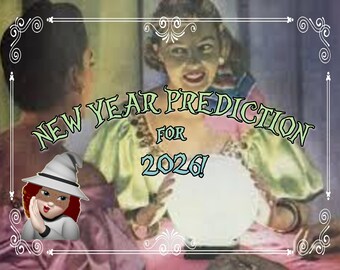 NEW YEAR PREDICTION for 2026! What is in store for the year ahead? One Accurate Prediction - General Reading - Blind Reading - No Question