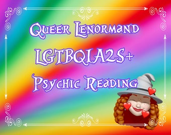 Lettura psichica Queer Lenormand LGTBQIA2S+ - FAI DUE DOMANDE - Amore e relazioni queer