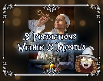 3 previsioni entro 3 mesi: guida pratica, nessuna domanda, previsioni generali, previsioni accurate!