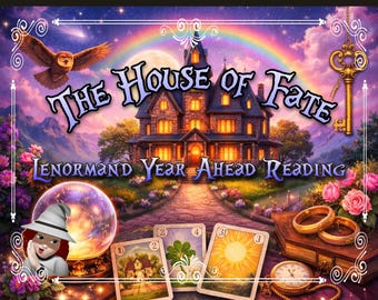 2026 Year Ahead Lenormand Forecast: The House of Fate - Predictions for All Life Areas.