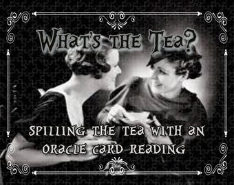 Che succede? Rovesciare il tè con una lettura delle carte dell'Oracolo - La verità rivelata