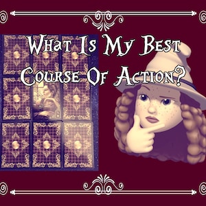 What is my best course of action? 9 Card Destiny Portrait, Lenormand Reading with FREE ORACLE CARD!