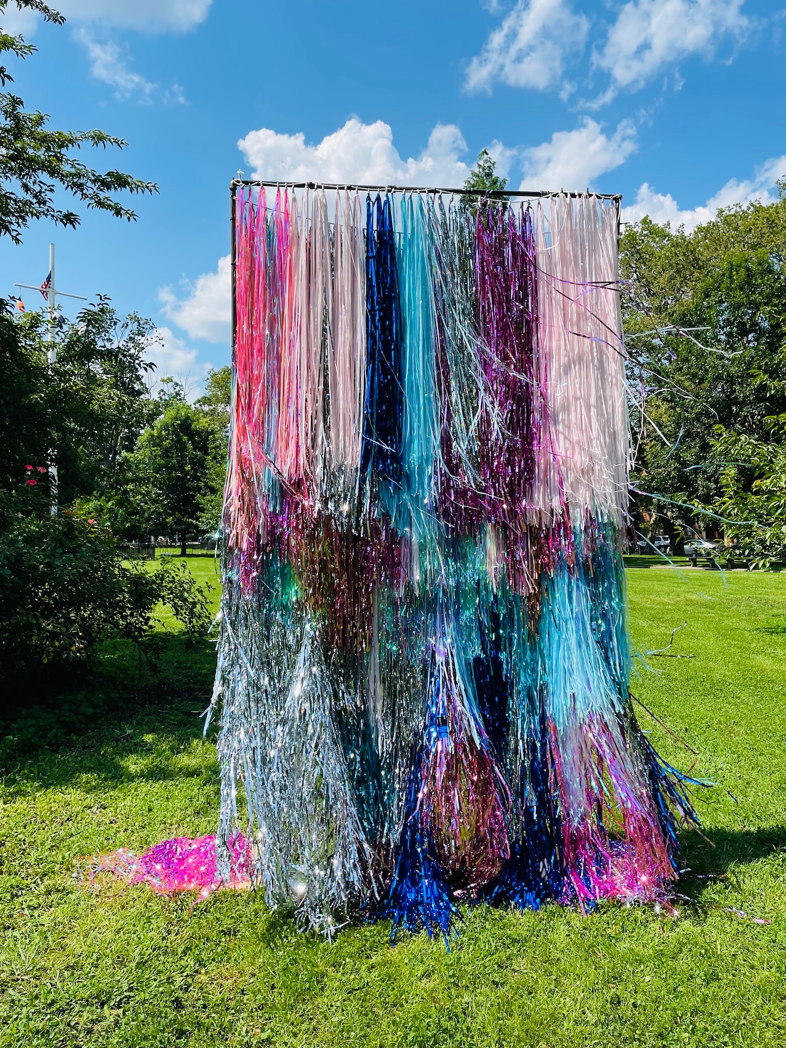 Tinsel Backdrop Rental Etsy