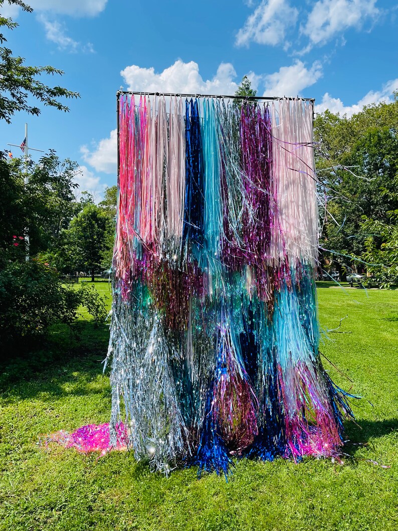 Tinsel Backdrop Rental Etsy