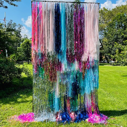 Tinsel Backdrop Rental Etsy