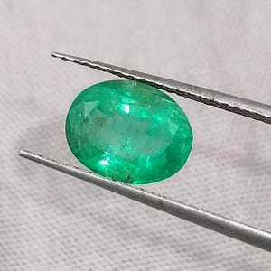 GSI zertifizierte 1.83ct lebendige grüne Smaragd, 100% natürlicher Edelstein