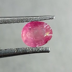 0,63ct burmesischen Rubin, 100% natürlicher, unbehandelter Edelstein