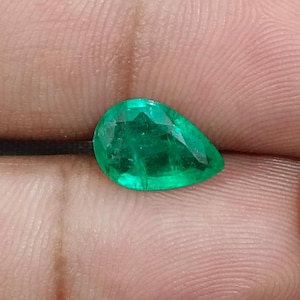 2.01ct lebendiger grüner kolumbianischer Smaragd, 100% natürlicher Edelstein