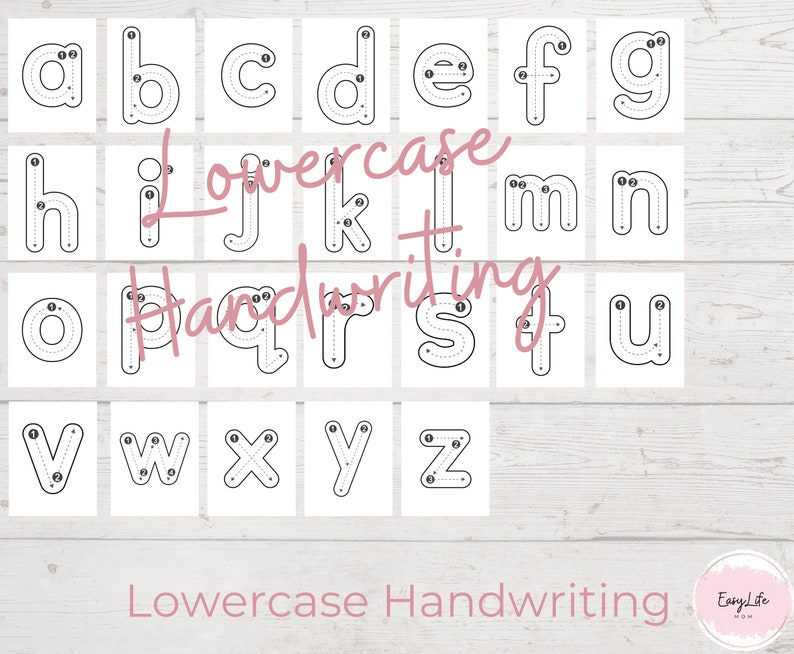 Preschool Handwriting Worksheets Preschool Activities Prek - Etsy