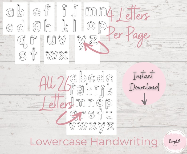 Preschool Handwriting Worksheets Preschool Activities Prek - Etsy