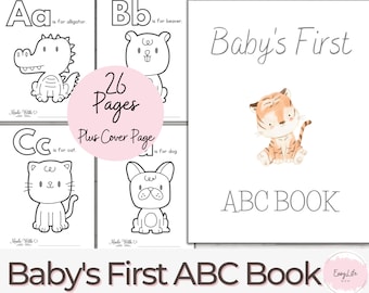 Baby's First ABC-kleurboek: babyshowerspel (pdf)