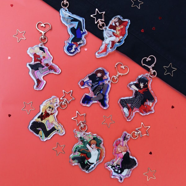 Persona 5 Dancing Acrylic Charms (B Grade)