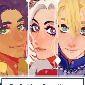 Fire Emblem: Three Houses A4 Print