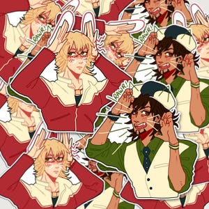 Tiger and Bunny Stickers