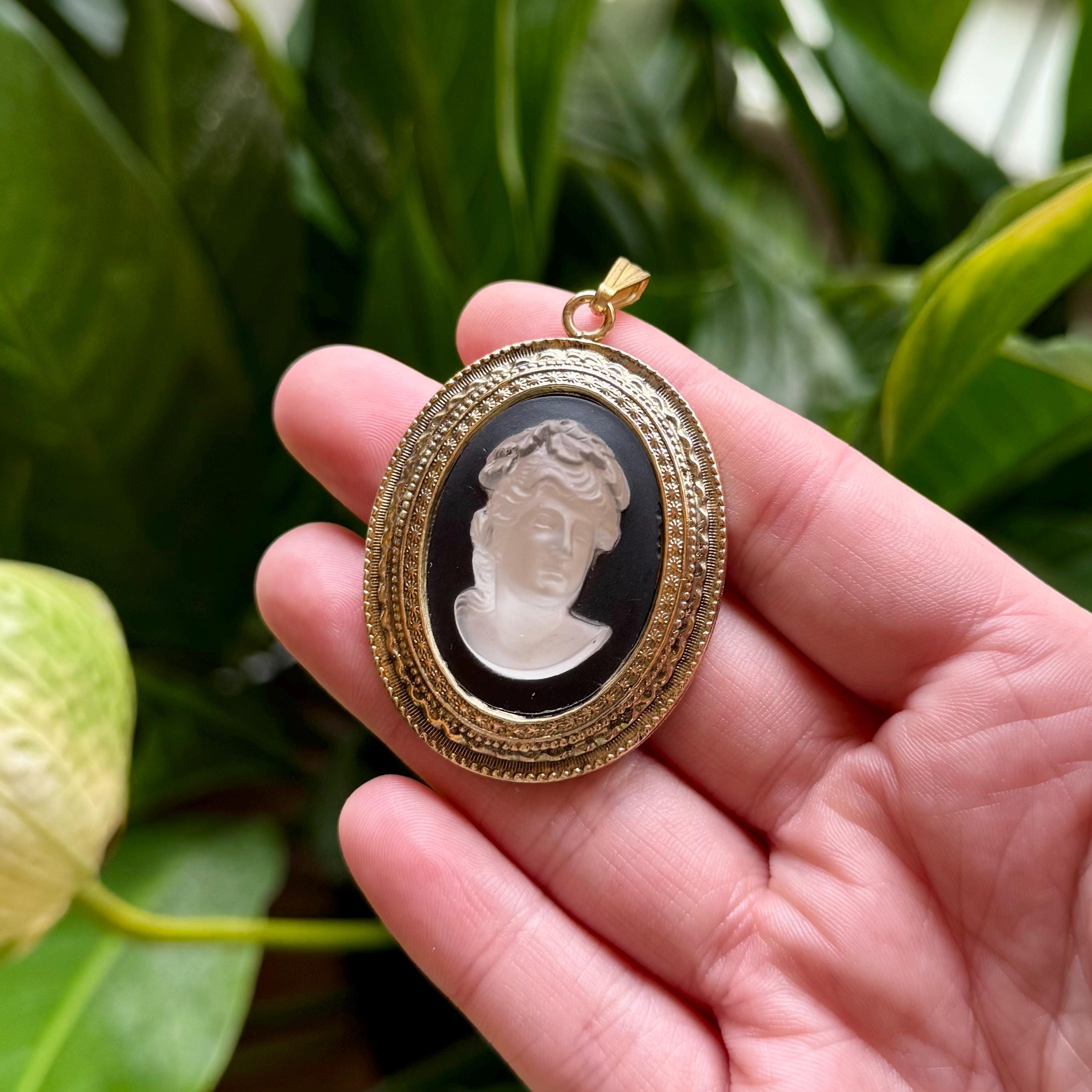 Whiting and davis pendant - Etsy 日本