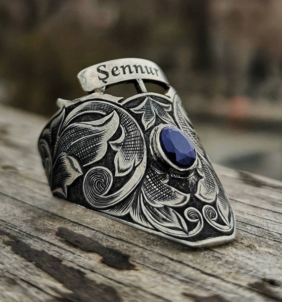 Personalized thumb hotsell rings