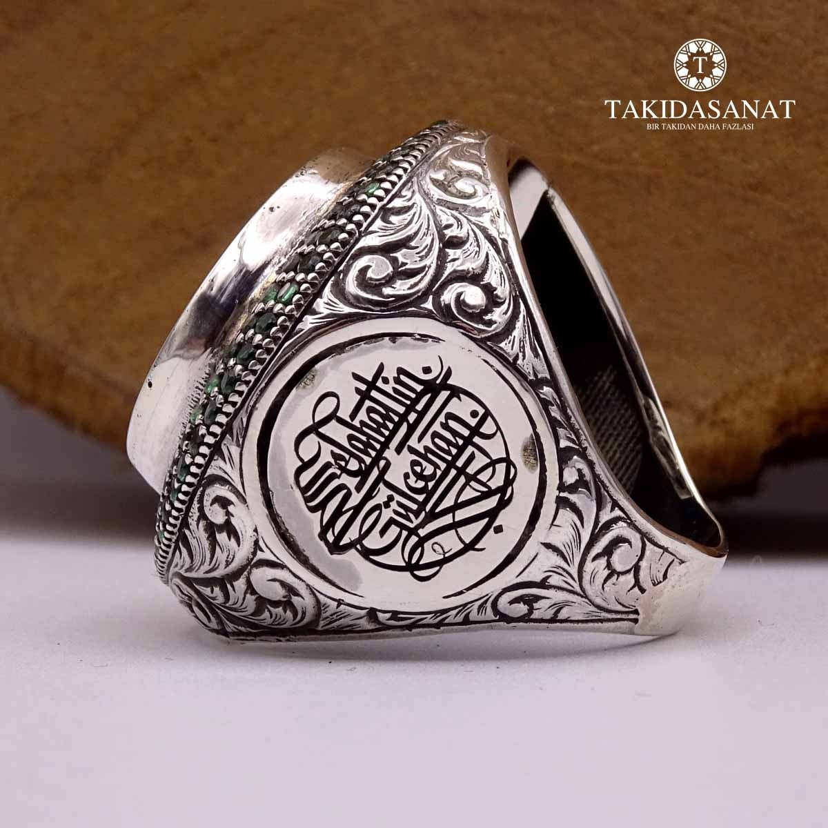 Religious Silver Ring Verses of Qur'an Signet Ring 925k - Etsy