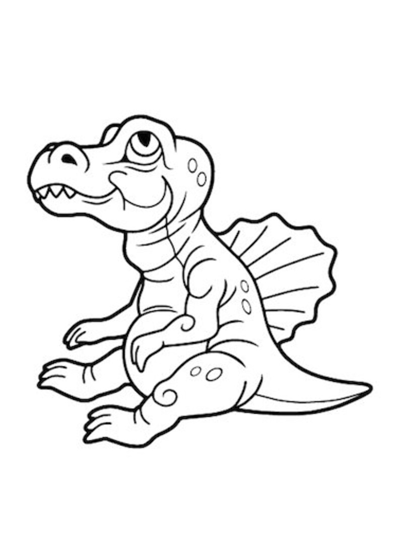 Dinosaur Roar 20 Printable Coloring in Pages. Instant Download. Fun ...