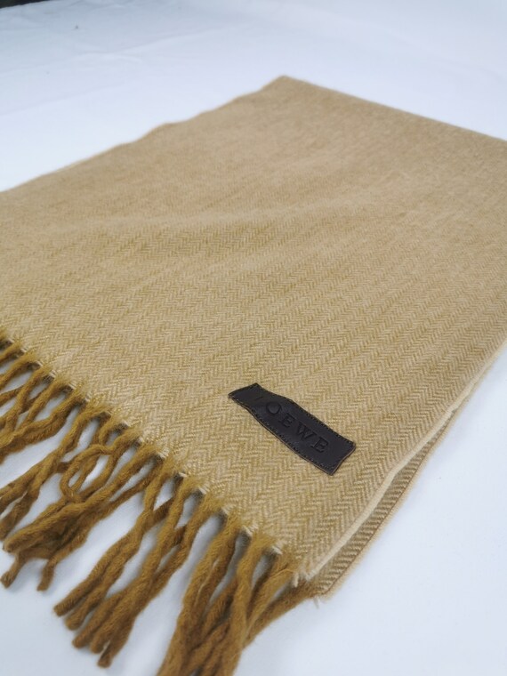 LOEWE scarf muffler cashmere Gem