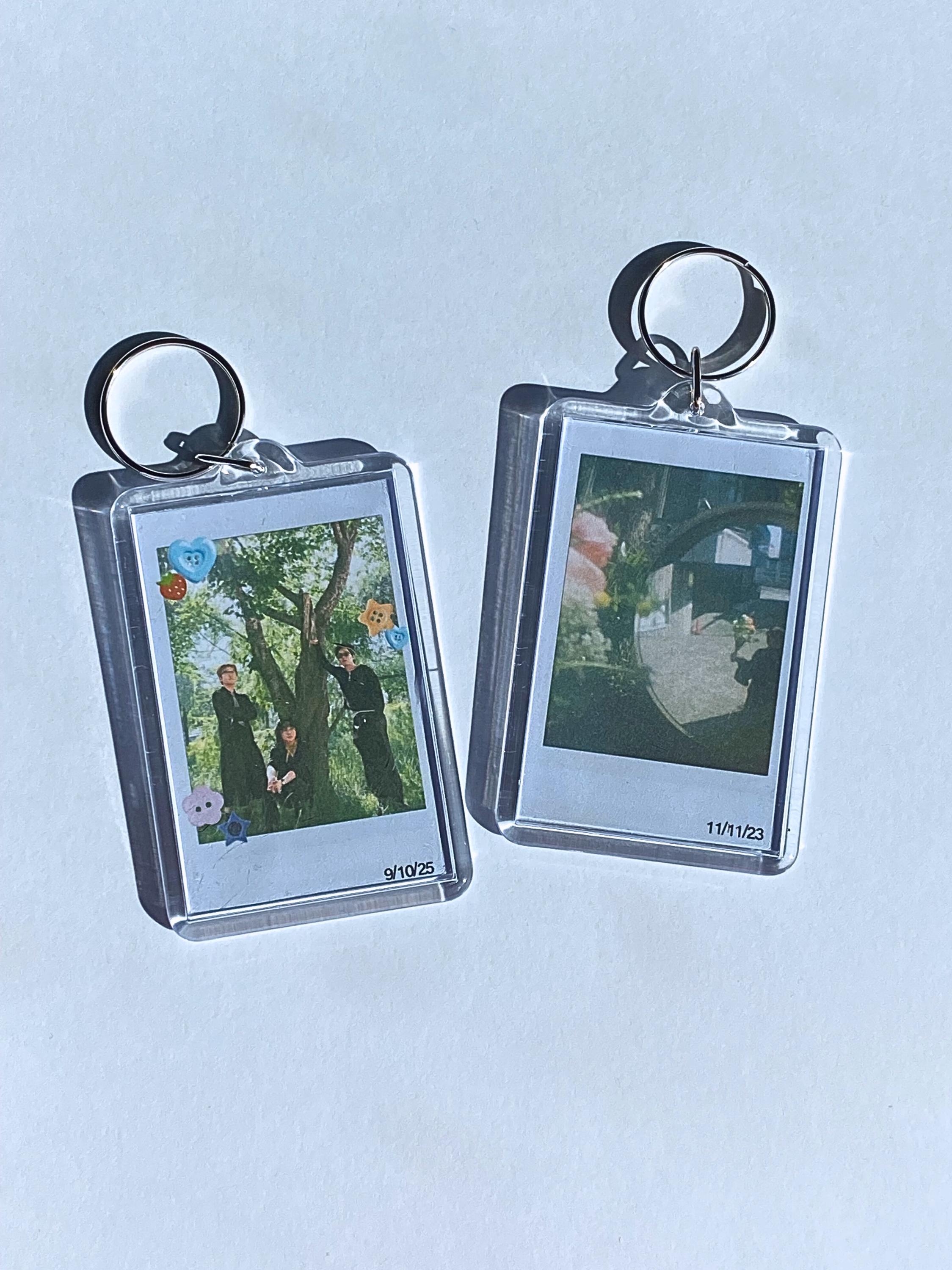 Custom Polaroid Keychain | Kpop, Phone Charm, Celebrity, Anime