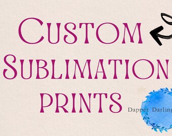 Custom Sublimation Prints: Mugs, Tumblers, & More