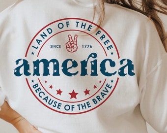 Land of the Free T-Shirt: Patriotic USA Memorial Day Tee