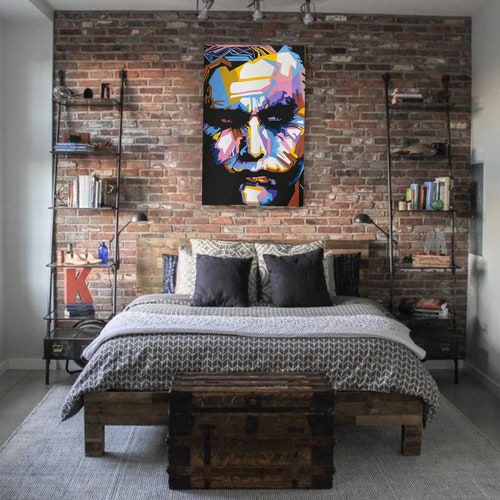 Joker - Original Abstract Poster Color shops Portrait