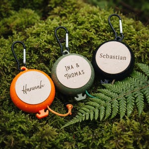 Wäscheleine personalisiert, Geschenk für Camper, Camping, ausziehbare Wäscheleine, Reisegeschenk, Geschenk Outdoor, Wohnmobil