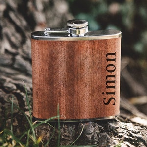 Hip flask with engraving, gifts for men, hip flask personalized, men's gifts, Valentine's Day gift for him, best man