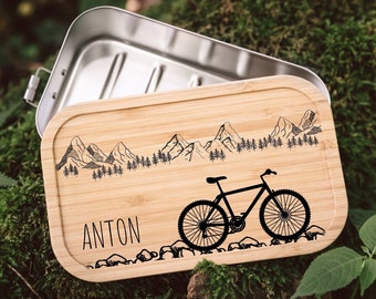 Lunch box bike, bike gift, men gifts, bike gift, cyclist gift, man gift idea