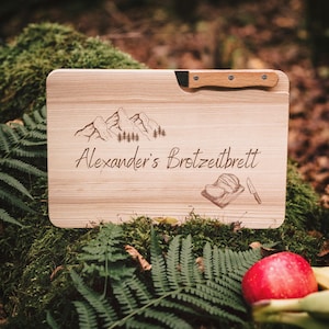 Brotzeitbrett, Geschenke für Männer, Brotzeitbrett personalisiert, Schneidebrett personalisiert, Jausenbrett, Männergeschenke