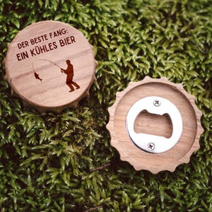 Angeln, Angler Geschenk, Geschenk für Angler, Fishing, Fliegenfischer, Angler Bieröffner, Fischer Geschenk, Karpfen
