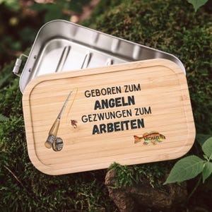 Angeln, Angler, Angeln Geschenk, Geschenke für Angler, Opa Geschenk, Fischer, Lunchbox Fisch, Fischer Geschenk
