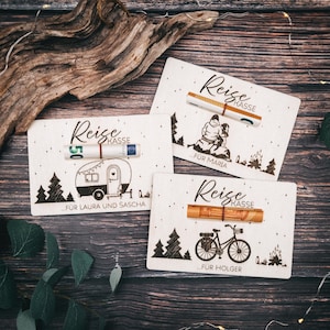 Regalo in denaro, regalo in denaro per fondi di viaggio, regalo per bicicletta, regalo di Natale per donna, regalo di Natale per uomo, vacanza