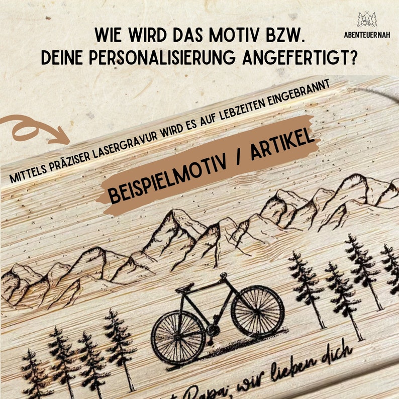 Geschenke für Männer, Fahrrad Geschenk, Brotdose Fahrrad, Vatertag, Lunchbox Mann, Männergeschenke, Fahrrad zdjęcie 6