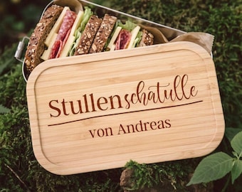 Stullenschatulle, Brotdose, Brotdose Männer, Männergeschenke, Brotzeitdose, Brotbüchse, Butterbrotdose, Brotdose Erwachsene