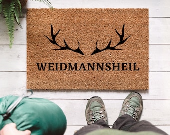 Cervo zerbino, cacciatore zerbino, Weidmannsheil, regali per cacciatori, cervi, caccia zerbino