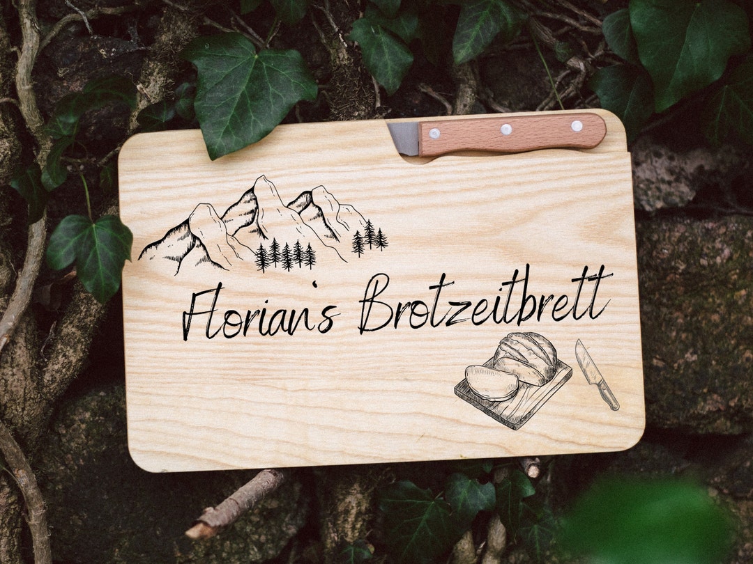 Brotzeitbrett, Geschenke für Männer, Brotzeitbrett personalisiert