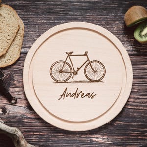 Fahrrad Geschenk, Geschenke für Männer, Besondere Geschenke Männer, Fahrrad Brett, Holzbrett Fahrrad