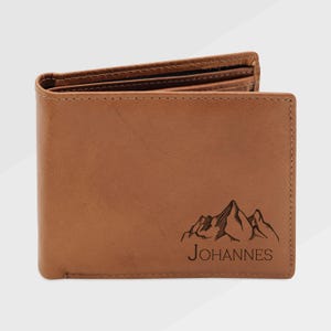 Geldbeutel Mann, Portemonnaie Herren, Brieftasche Leder Herren, Personalisierter Geldbeutel, Männer Geschenk, Brieftasche mit Gravur
