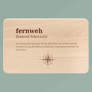 Holzbrett mit Gravur, Frühstücksbrett personalisiert, Frühstücksbrett Holz, Holzbrett personalisiert, Geschenk Camper, Jausenbrett
