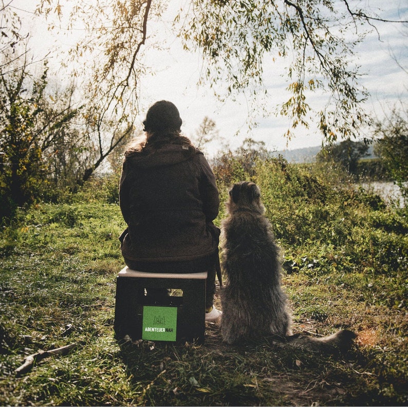 Bier Geschenk, Bierkastensitz, Biertisch, Geschenke für Männer, 40. Geburtstag Mann, Vatertag, Opa Geschenk Bild 4