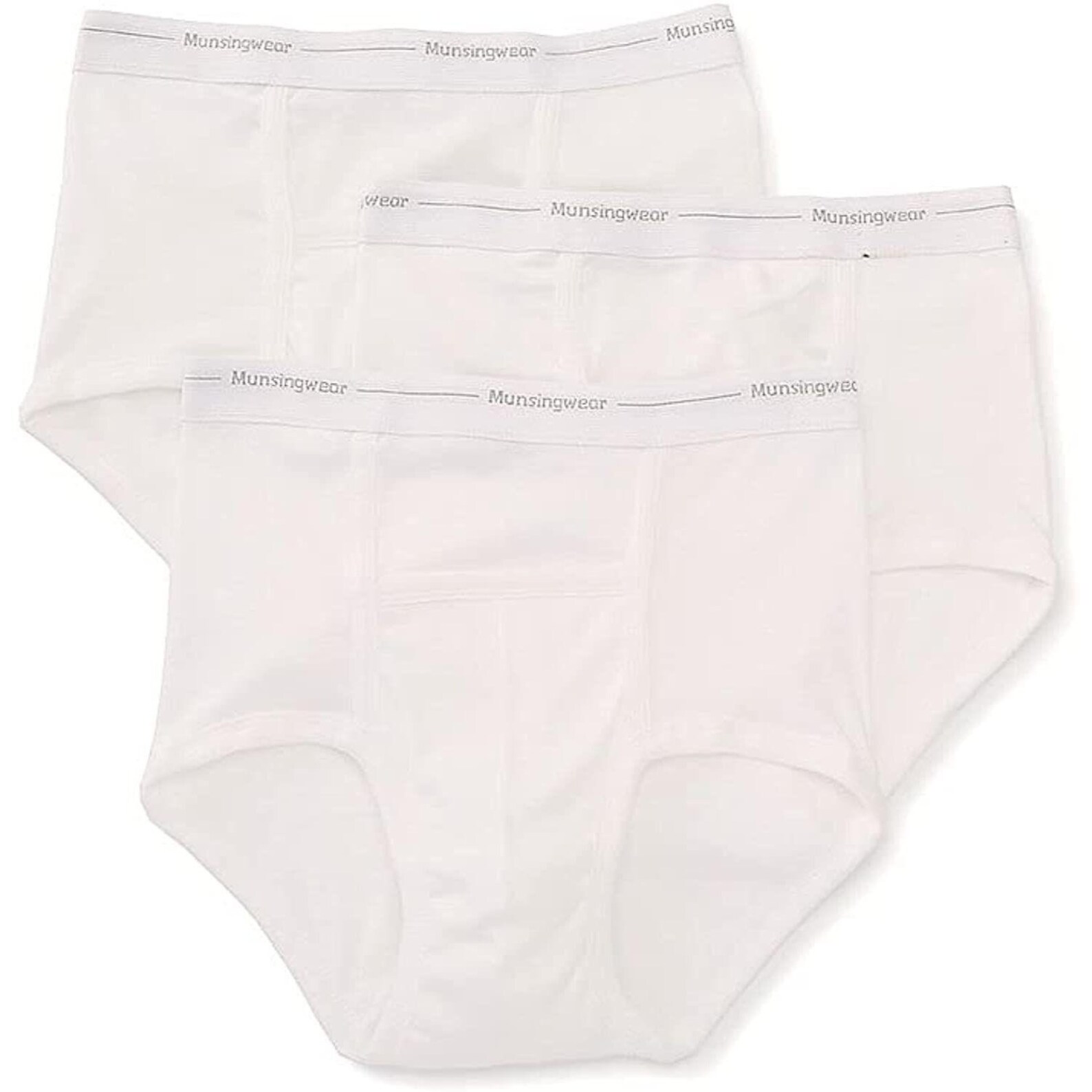 Munsingwear Full Rise Pouch Classic White Briefs 3 Pack Etsy