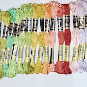 Rose To Me 01-35 Individual Skeins Alternative to DMC